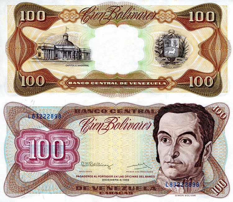 Venezuela Bolivares Banknotes