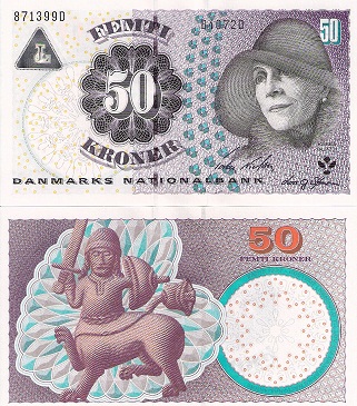50 kroner  (90) UNC Banknote