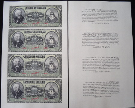1000 peso  (90) UNC Banknote