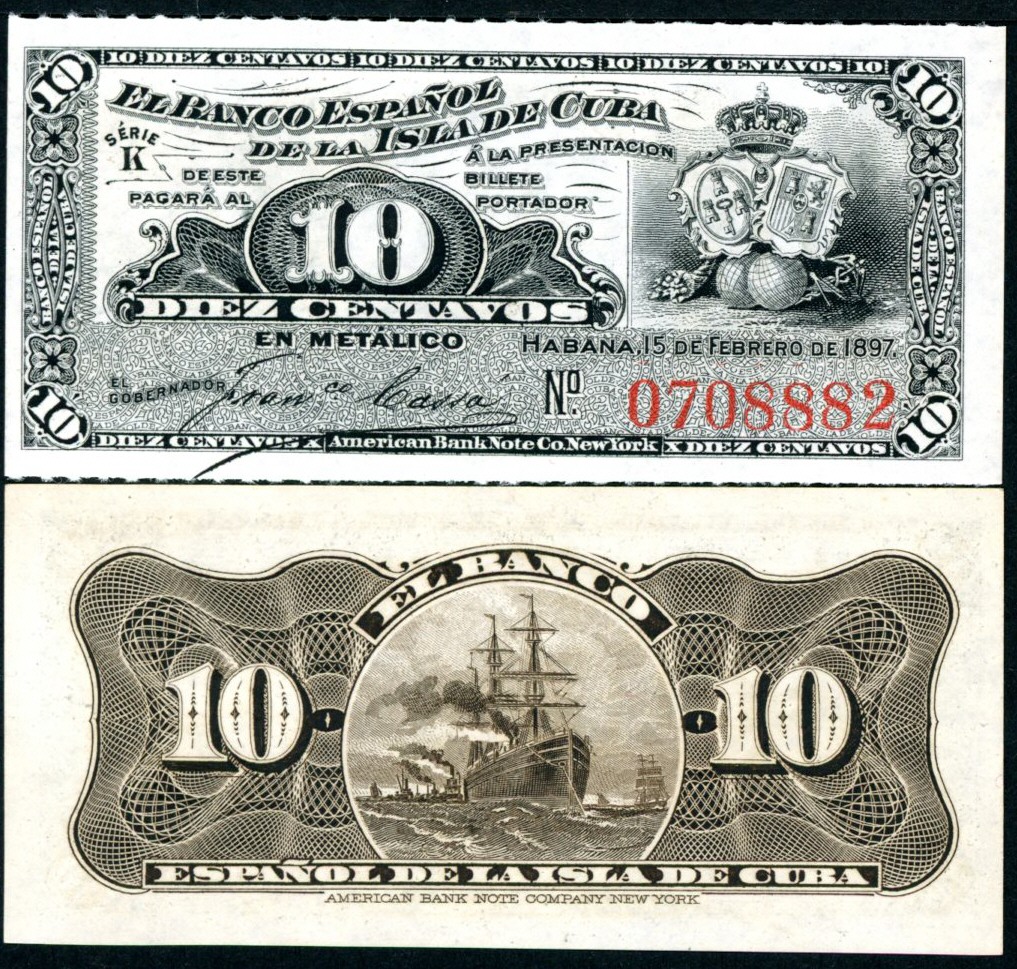 10 centavos  (90) UNC Banknote