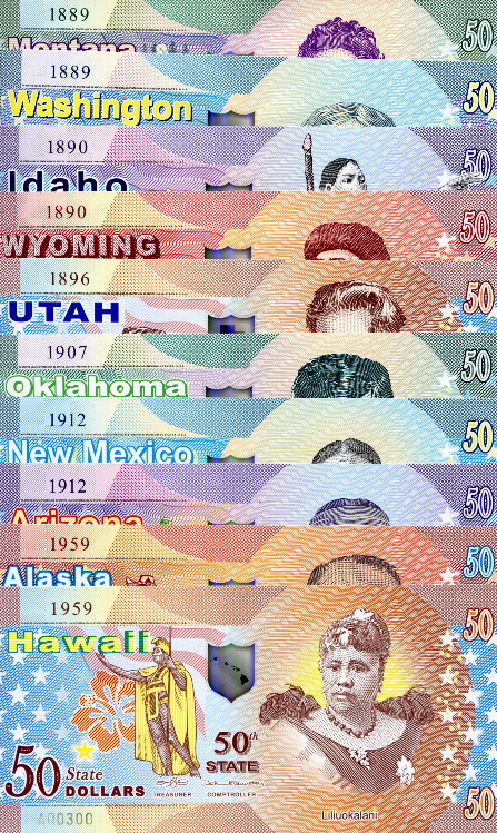 50 Dollars (90) UNC Banknote