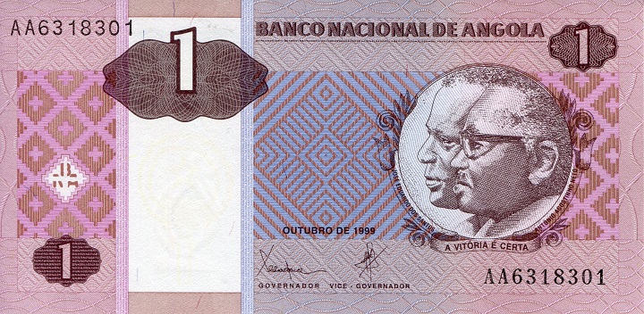 1 kwanza  (90) UNC Banknote