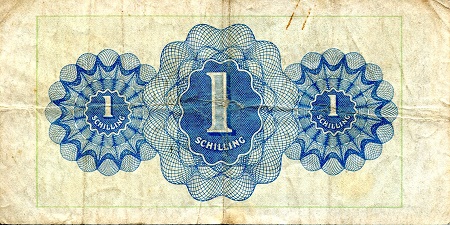 1 schilling (50) F Banknote