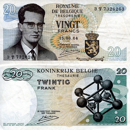 20 francs  (50) F Banknote