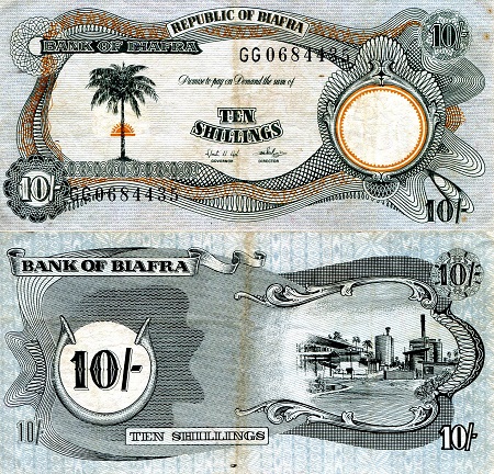 10 shillings  (55) F-VF Banknote