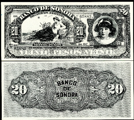 20 Pesos  (80) AU Banknote