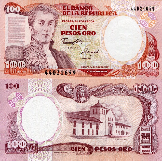 100 pesos  (90) UNC Banknote
