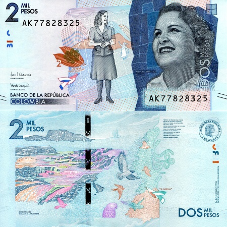 2,000 Pesos  (90) UNC Banknote