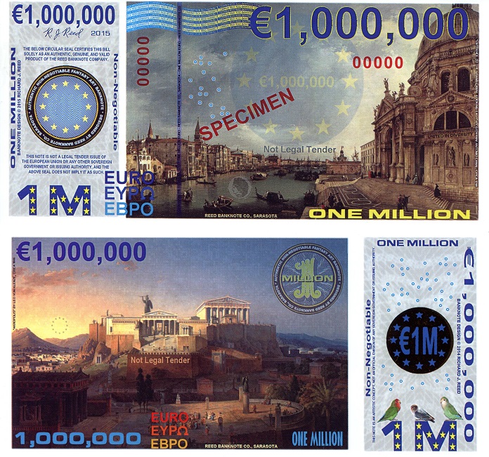 1 Euro Note