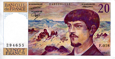 20 francs  (80) AU Banknote