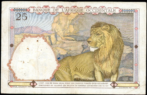 25 francs (50) F Banknote