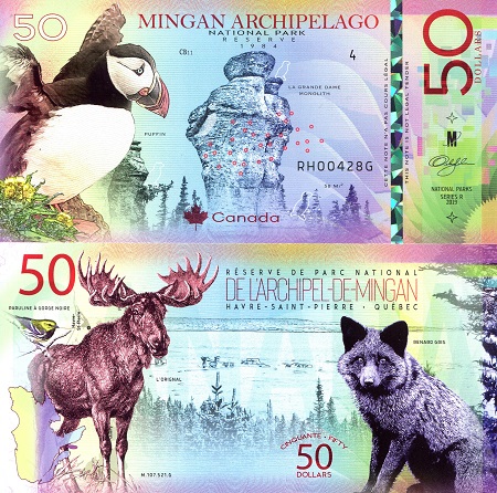 50 dollars  (90) UNC Banknote