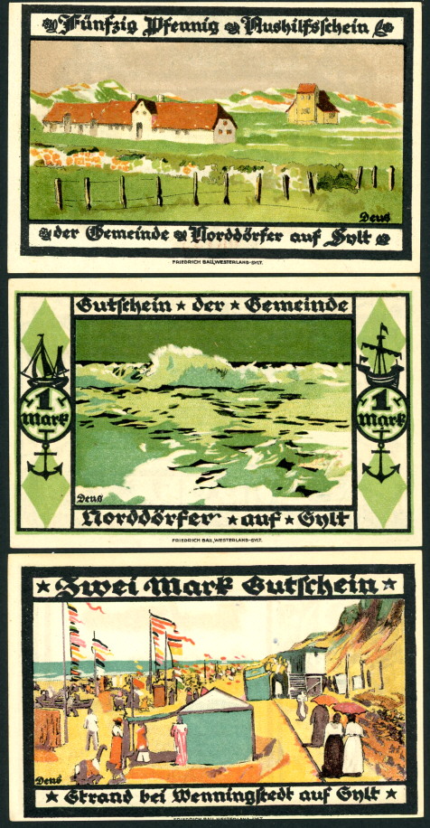 .5-2 mark (80) AU Banknote Set