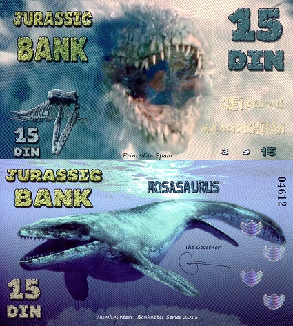 15 din  (90) UNC Banknote