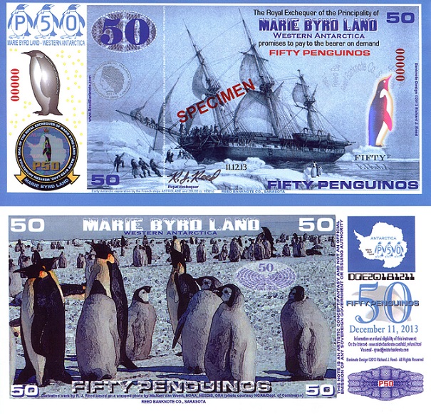 50 Penguino  (90) UNC Banknote