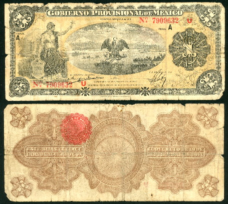 1, 5, & 5 pesos  (20) FR Banknote Set