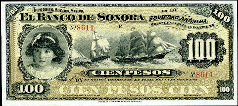 100 pesos  (90) UNC Banknote