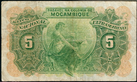 5 escudos  (50) F Banknote