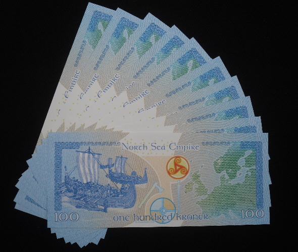 100 kroner (90) UNC Banknote