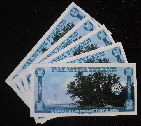 2 Palmyrian dollars (90) UNC Banknote