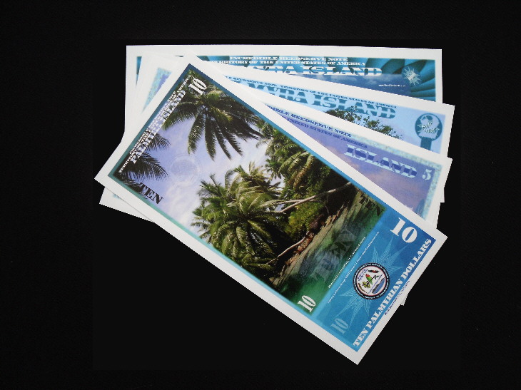 1-10 Palmyrian dollars (90) UNC Banknote