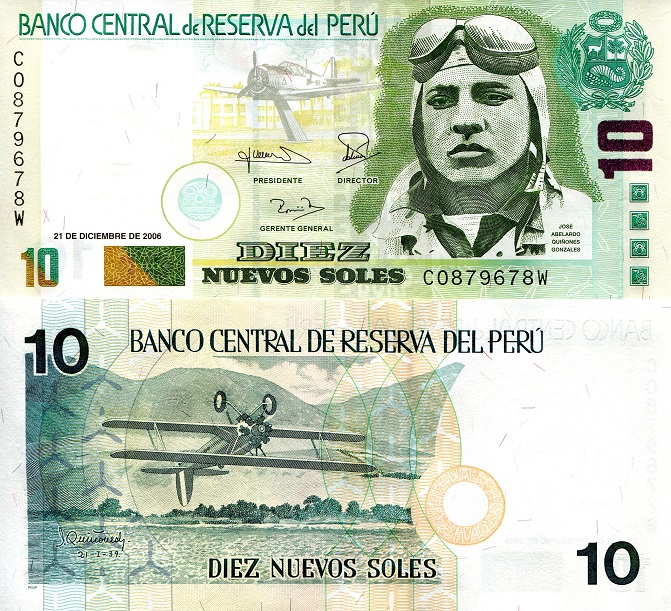 P 76 P76 PERU 5 SOLES DE ORO 1960 UNC Banknote Note