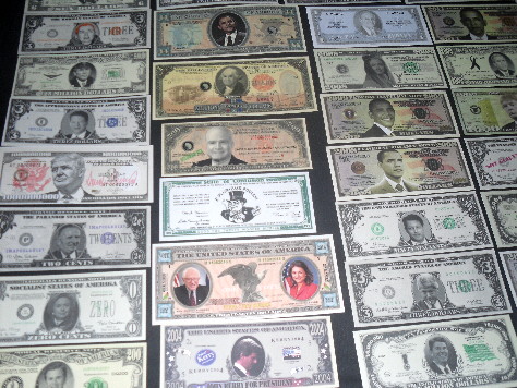 Various mostly dollars (90) UNC Banknote