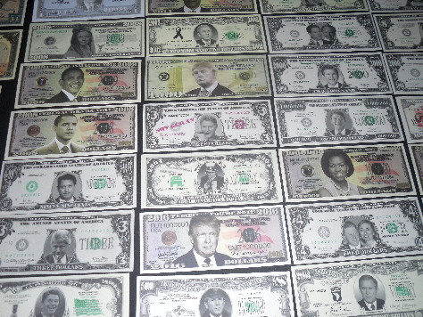 Various mostly dollars (90) UNC Banknote