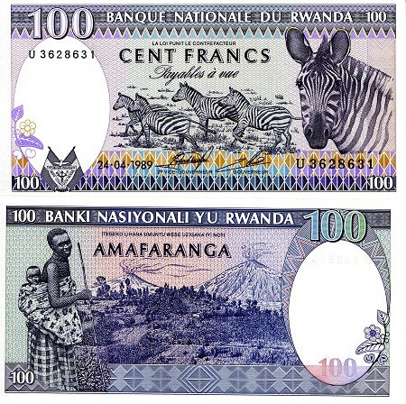 100 francs  (90) UNC Banknote