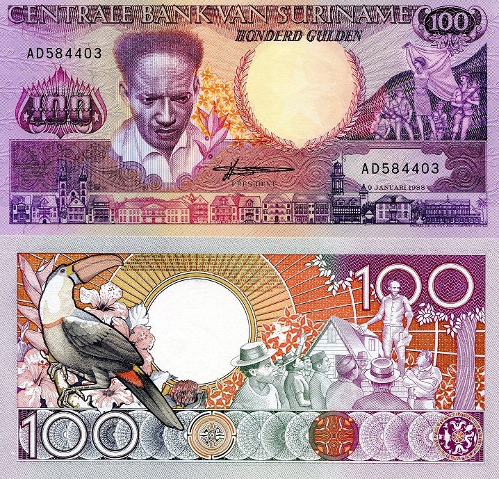 100 gulden  (90) UNC Banknote