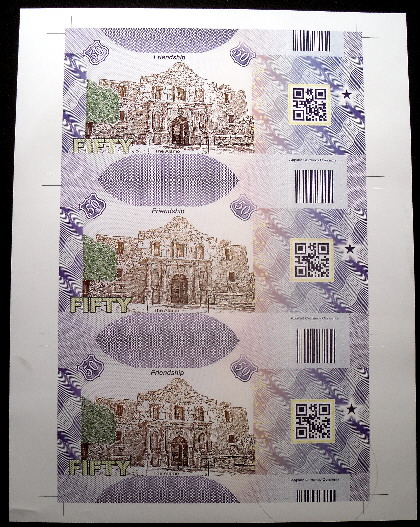 50 Dollars  (90) UNC Banknote