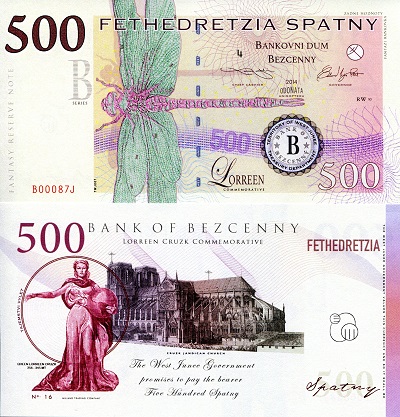 500 spatny  (90) UNC Banknote