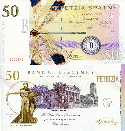 50 spatny  (90) UNC Banknote