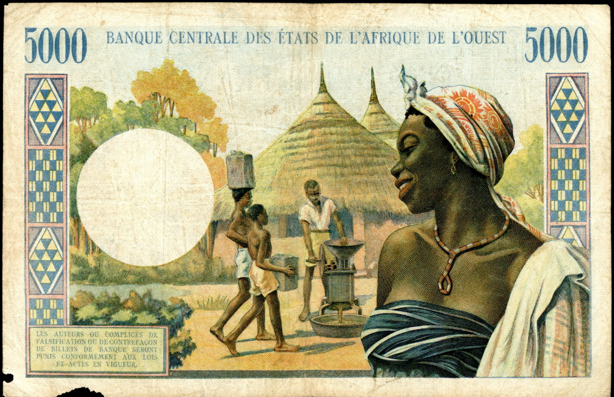 5000 francs  (50) F Banknote